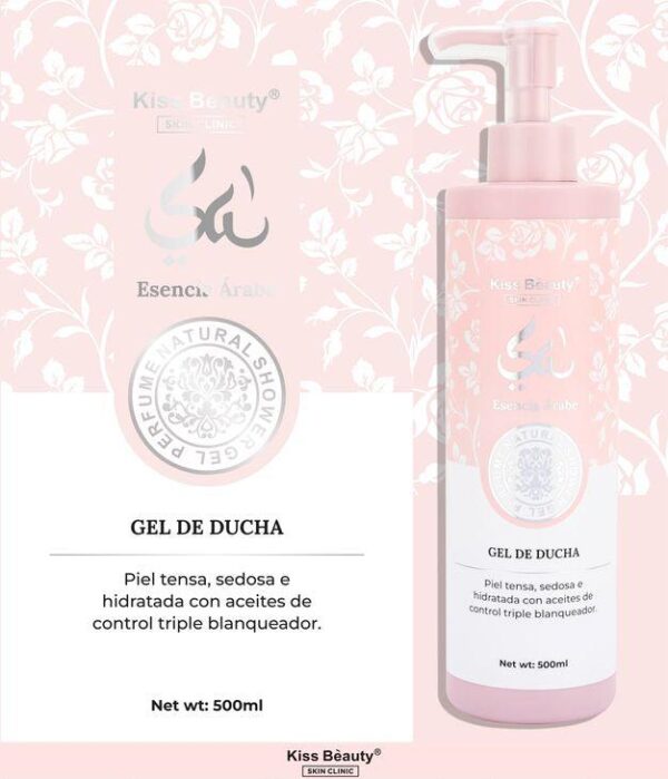 gel de ducha yara 500 ml.