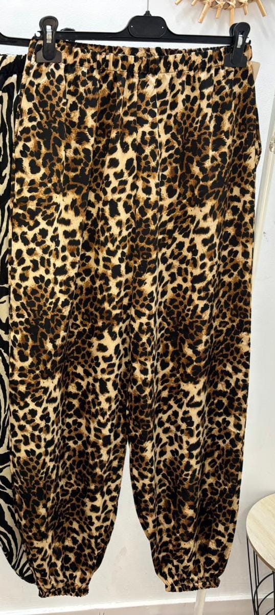 pantalon bombacho satinado guepardo