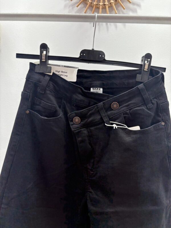 pantalón denim sofia negro